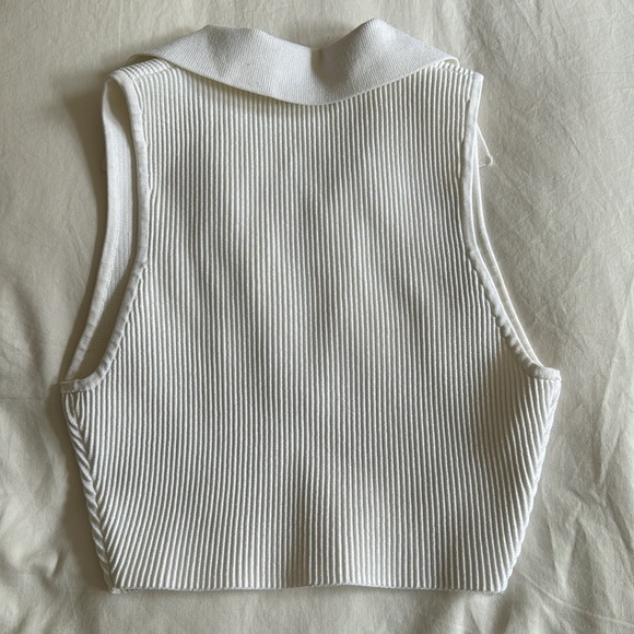 Aritzia Babaton Sculpt Knit Polo Tank - Picture 5 of 5